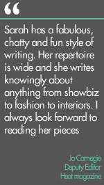 Testimonial from Jo Carnegie, Deputy Editor, Heat Magazine